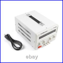 0-30V 0-20A DC Lab Power Supply Regulated 60Hz AC 110V Portable Adjustable+ Line