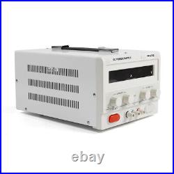 0-30V 0-20A DC Lab Power Supply Regulated 60Hz AC 110V Portable Adjustable+ Line