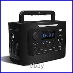 1000W 1166Wh Portable Solar Power Station Battery Generator Emergency Backup