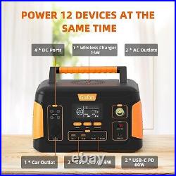 1000W Portable Power Station, 932Wh Solar Generator Power Supply Lithium Battery