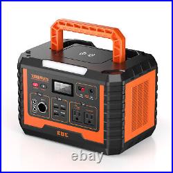 1000W Power Station Portable Solar Generator Power Supply for Camping