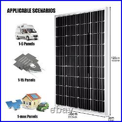 1000W Solar Panel 200W kit 12V 100AH LiFePO4 Lithium Battery for RV Power Supply