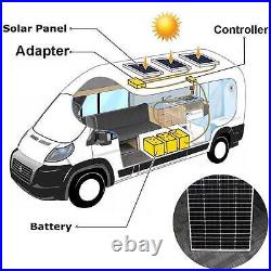 1000W Solar Panel 200W kit 12V 100AH LiFePO4 Lithium Battery for RV Power Supply