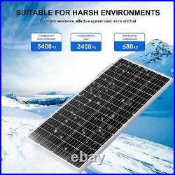 1000W Solar Panel 200W kit 12V 100AH LiFePO4 Lithium Battery for RV Power Supply