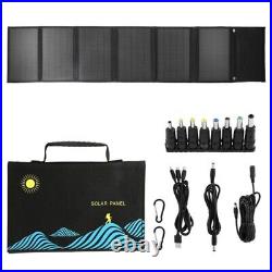 1000W Solar Panel Portable Folding Bag USB+DC Solar Charger Outdoor Power Supply