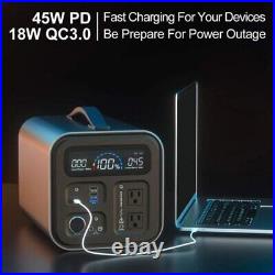 110V 240V Portable Power Station 1100Wh Solar Power Supplies 1200W camping
