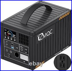 110V Pure Sine Wave Power Bank with 2 AC Outlet. Portable Power Station 300W