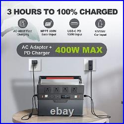 1500W Portable Power Station Emergency Power Supply for Home Outdoor Camping RV