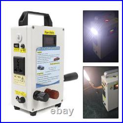 150W Portable Hand Crank Generator Outdoor Emergency Power Supply Generator