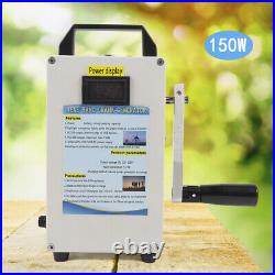 150W Portable Hand Crank Generator Outdoor Emergency Power Supply Generator