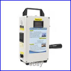 150W Portable Hand Crank Generator Outdoor Emergency Power Supply Generator