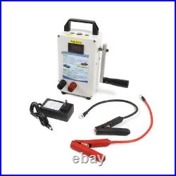 150W Portable Hand Crank Generator Solar Phone Car USB Emergency Power Supply