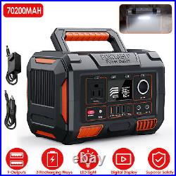 260Wh Power Station Generator AC DC for Camping Travel Emergency Backup Battery