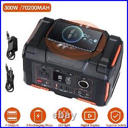 260Wh Power Station Generator AC DC for Camping Travel Emergency Backup Battery