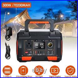 260Wh Power Station Generator AC DC for Camping Travel Emergency Backup Battery