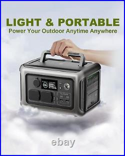 299Wh 600W LiF. Upgraded Version R600 Super-Quiet Portable Power Station