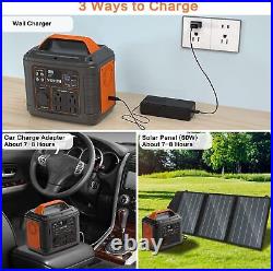 300W 296Wh Solar Generator Quick Charge / 110V AC O. Portable Power Station