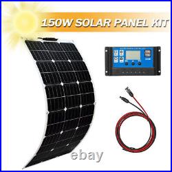 300W Flexible Solar Panel Hi-Efficiency Roof Solar Modul Outdoor IP68 US SUPPLY