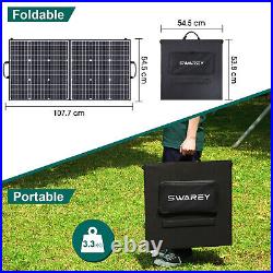 30W -100W 18V Portable Solar Panel Kit Supply For Phone/Power station/Camping/RV