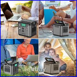 518Wh 500W Solar Generator Portable Power Station Emergency Power for RV Camping