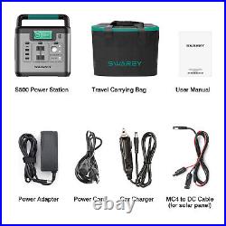 518Wh Emergency Portable Power Station Solar Generator Backup Power Supply S500