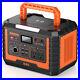 999Wh Portable Power Station 1000W LED Camping Solar Generator Power Supply RV