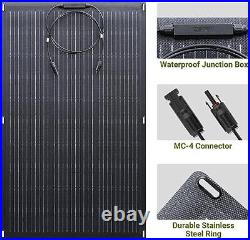ALLPOWERS 2000W Solar Portable Power Station with 2x Flexible Solar Panel 100W