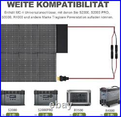 ALLPOWERS 3600W 3456Wh LiFePO4 Portable Power Station & Mono Solar Panel 600W