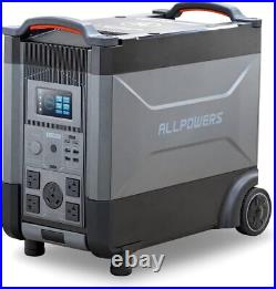 ALLPOWERS 4000W Power Station Lithium Battery Supply Solar Generator Home RV