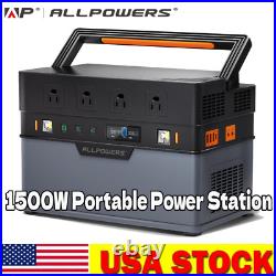 ALLPOWERS 41600-295200mAH Portable Power Station Solar Generator Home Backup RV