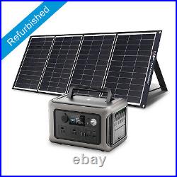 ALLPOWERS 600W LiFePO4 R600 299Wh Portable Power Station With 200W Solar Panel