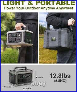 ALLPOWERS 600W LiFePO4 R600 299Wh Portable Power Station With 200W Solar Panel