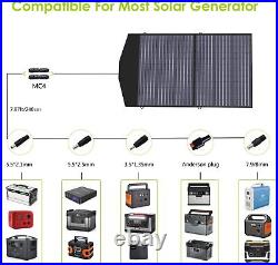 ALLPOWERS 600W Portable Power Station 299Wh Lifepo4 battery with100W Solar Panel
