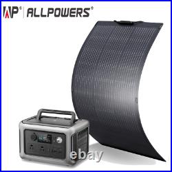 ALLPOWERS R600 Portable Powerstation 299Wh 600W Power Supply & 100W Solar Panel