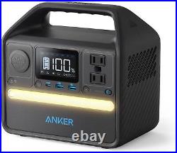 Anker 521 Portable Power Station 256Wh Solar Generator LiFeP04 Battery Pack 200W