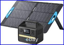 Anker Portable Power Station Solar Generator 256Wh 100W Solar Panel Outdoor Use