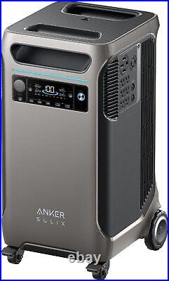 Anker SOLIX F3800 Portable Power Station Solar Generator with Expansion Battery