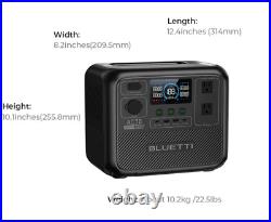 BLUETTI AC70 1000W 768Wh Portable Power Station Solar Generator for Fishing/Trip