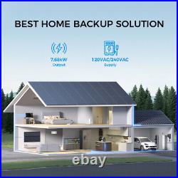 BLUETTI EP800 Energy Storage System with 2B500 10KWh Off-Grid Power Outage Supply