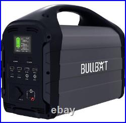 BULLBAT 1500W AC Portable Solar Generator Power Station Supply Battery Backup