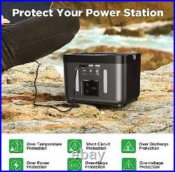 DBPOWER 250W Portable Power Station Solar Generator Supply Emergency Outdoor Use