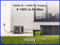 Dabbsson DBS1300 Portable Solar Power Station 1330Wh LiFePO4 Battery Generator