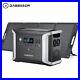 Dabbsson DBS2300 2200W Ultra-portable Power Station Generator+120W Solar Panel