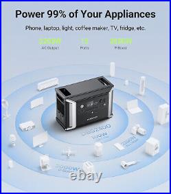 Dabbsson DBS2300 2200W Ultra-portable Power Station Generator+120W Solar Panel