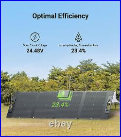 Dabbsson Portable Power Station 1330Wh Solar Generator Backup+2X120W Solar Panel