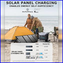 DaranEner Solar Powered Generator Power Station Home Backup Outdoor Camping U2L4