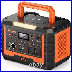 EBL Portable Power Station 1000W 500W 330 Solar Generator(Peak 2000W) 270000mAh