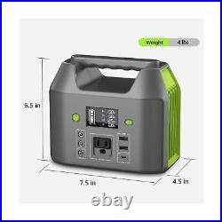 EnginStar Portable Power Station, 150W 155Wh Power Bank with 110V AC Outlet