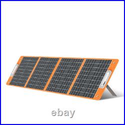 Foldable 18V/100W Solar Panel with 320W Portable Power station Solar Supply Kits