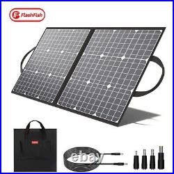 Foldable Solar Panel 100W 18V For Portable Power Supply/Outdoor/Camping/Garden